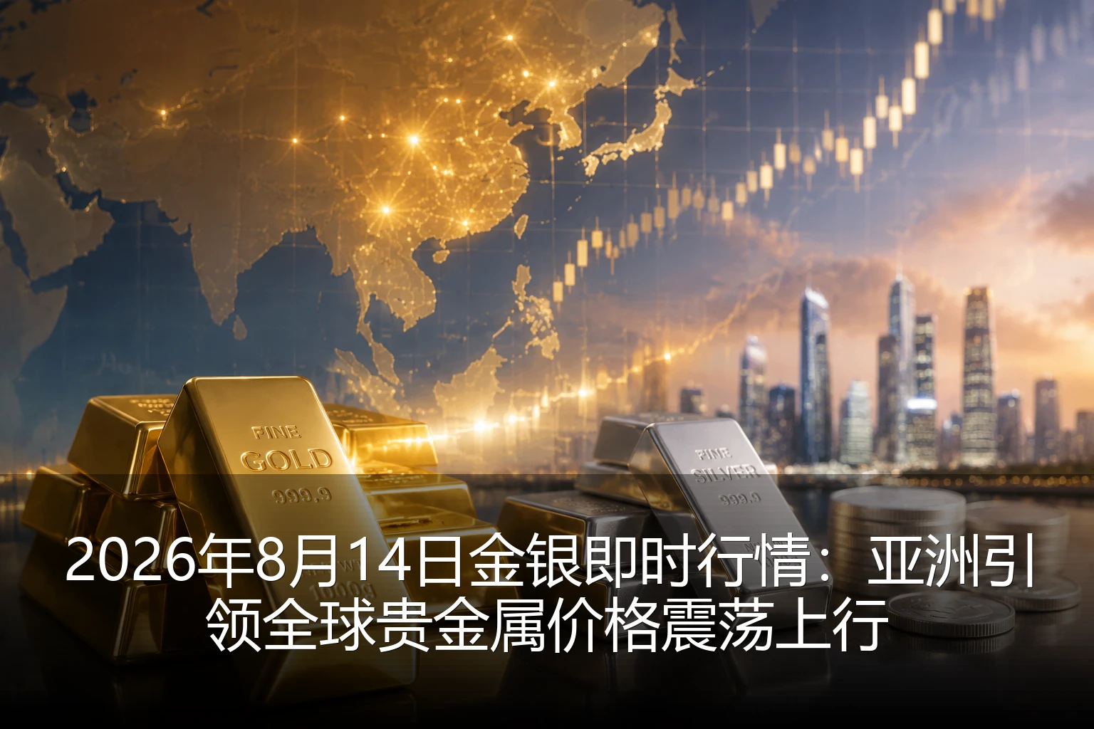2026年8月14日金银即时行情：亚洲引领全球贵金属价格震荡上行